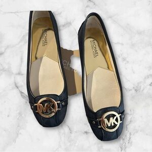 Michael Kors Fulton Moc. , Baltic Blue , USA size 8.5